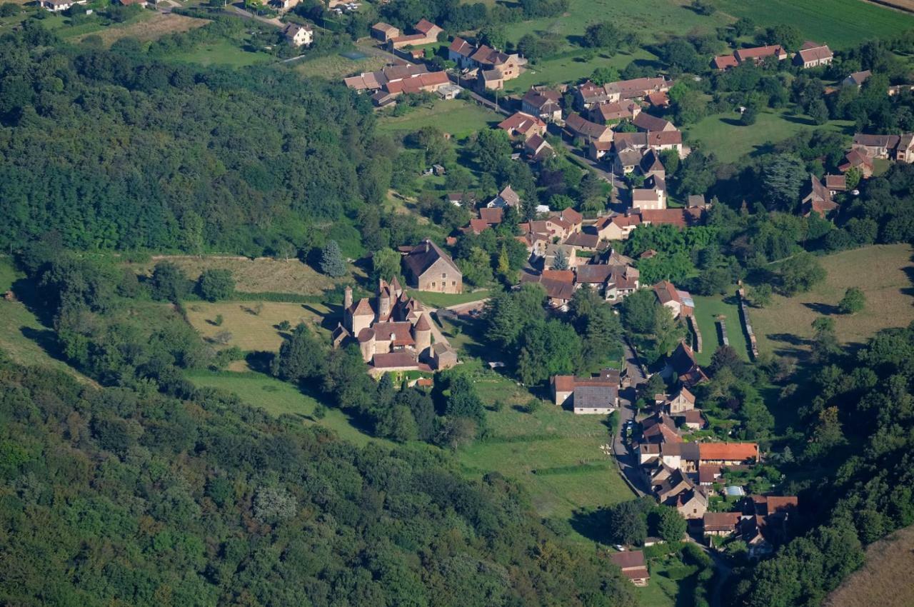 Chateau De Balleure Etrigny Exteriör bild